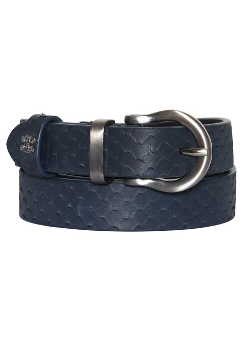 Hovedbilde GUSTAV - Cait Skinnbelte Navy ...