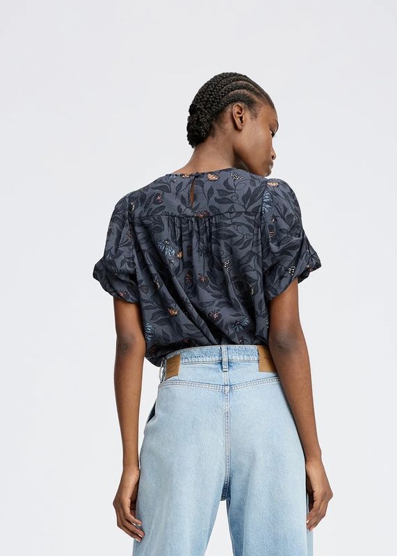 MUNTHE - Lustanna Bluse Charcoal
