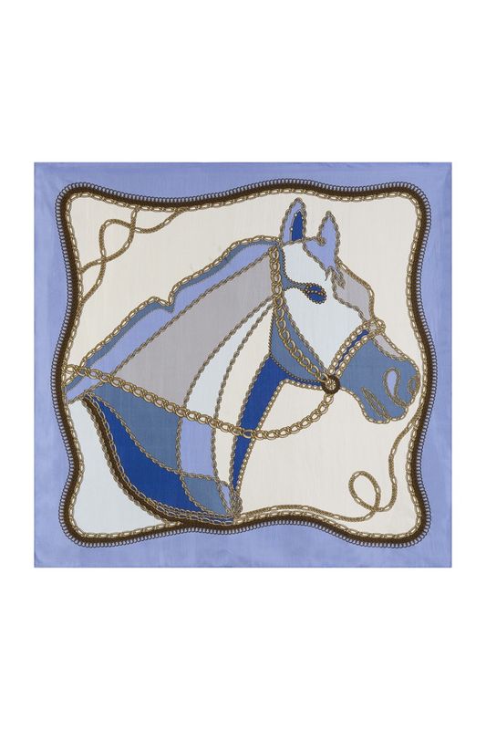 KATRIN URI - Blue Horse Silkeskjerf Multi 2610919