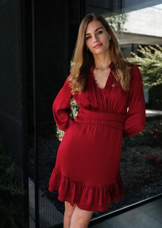 RICCOVERO - Mari Kjole Party Red 