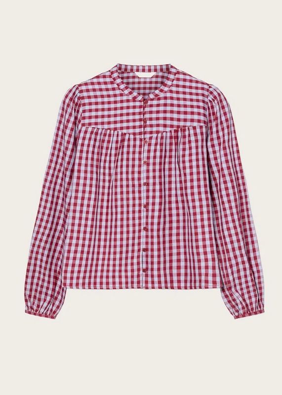 CAMILLA PIHL - Bellier Bluse Red Check
