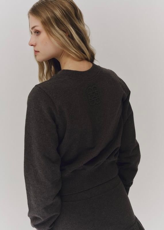 ELLA&IL - Ellie Sweatshirt Dark Grey Melange
