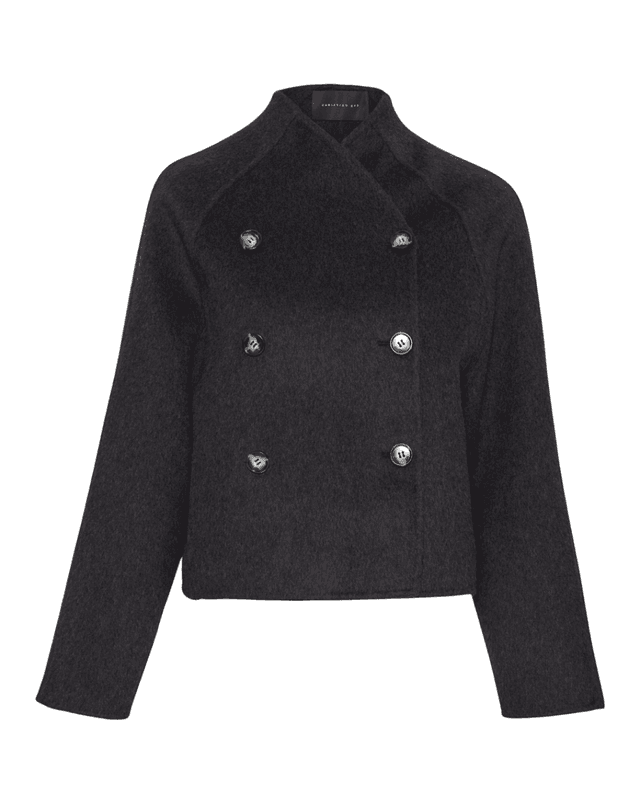 CHRISTIAN AKS - Bella Wool Jakke Charcoal