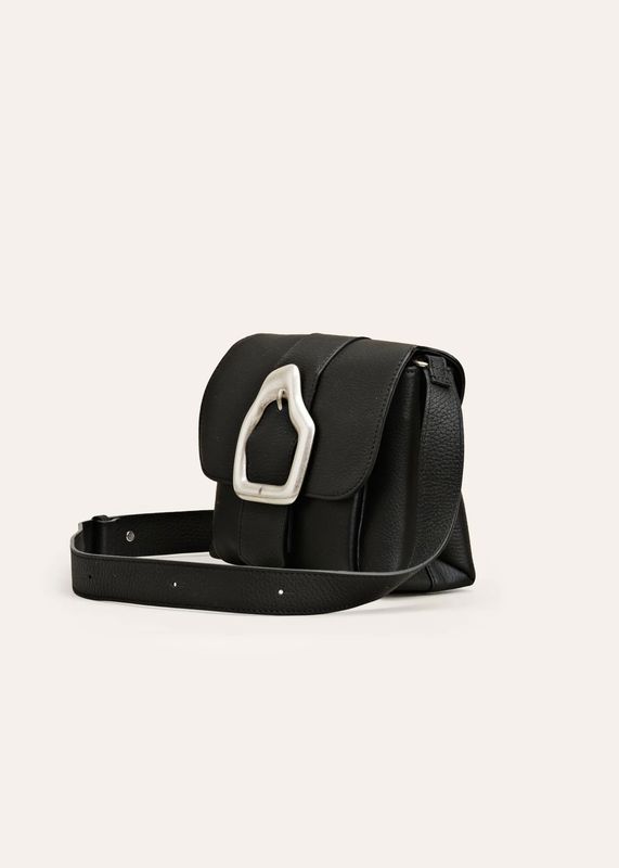 CALA JADE - Nami Mini Skulderveske Black Silver