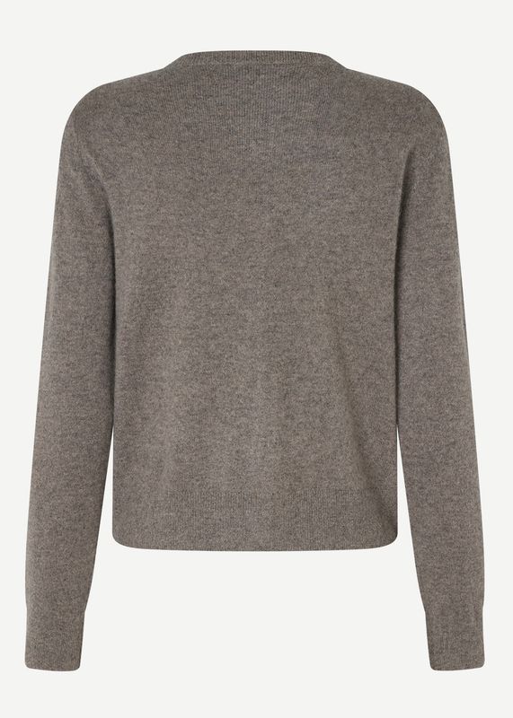 SAMSØE SAMSØE - W Saboston Cardigan Grey Blue Melange 6304