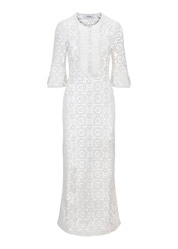 ELLA&IL - Somani Crochet Kjole White