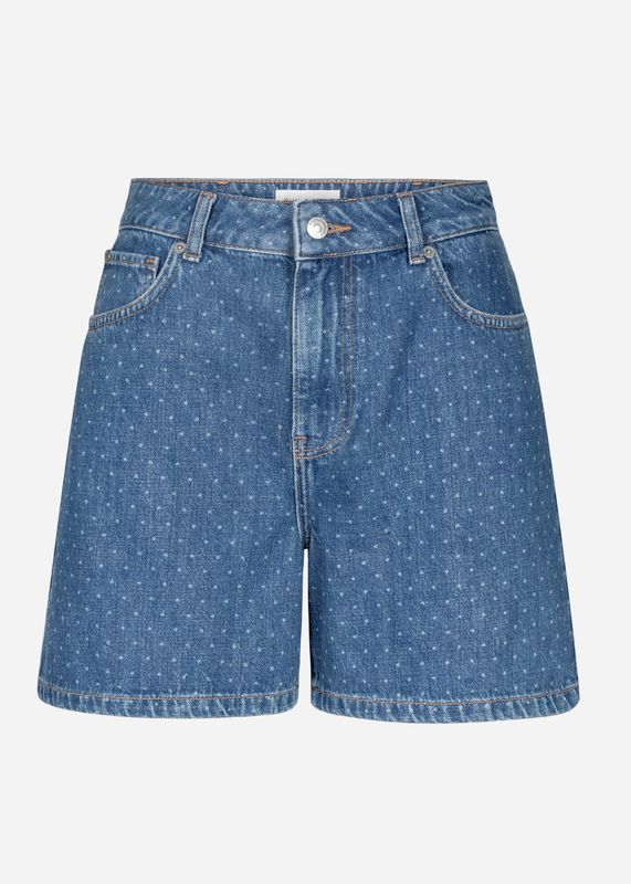 CAMILLA PIHL - Lyle Shorts Mid Blue Dot