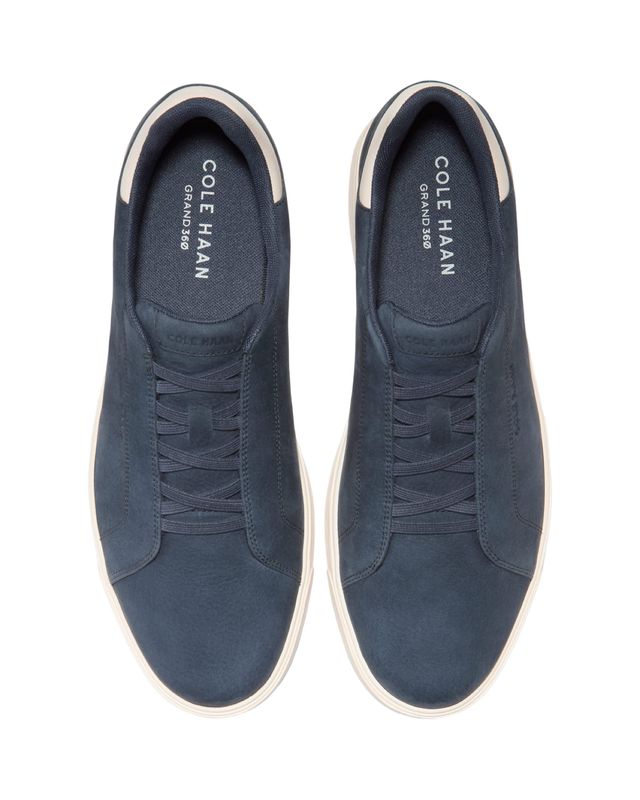 COLE HAAN - Men's GrandPro Luxe Slip-On Sneakers Navy Blazer Nub