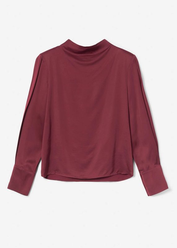 CAMILLA PIHL - Arlene Bluse Dark Red