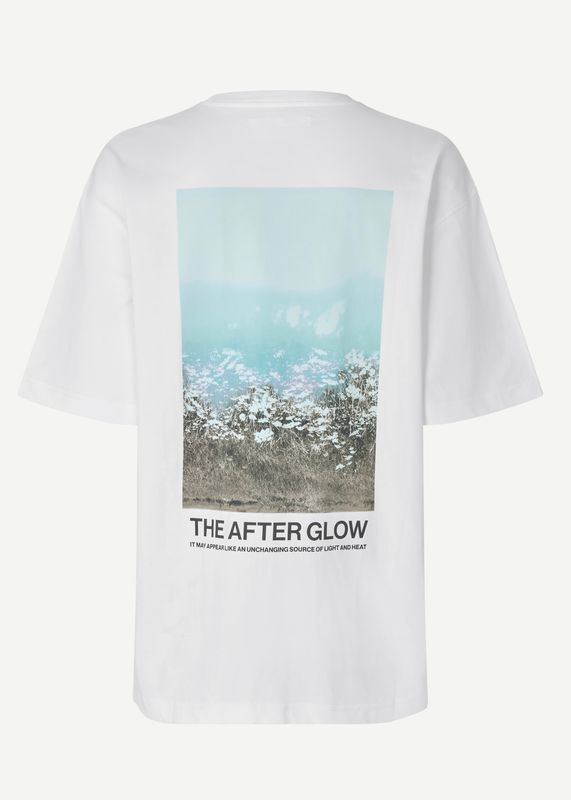 SAMSØE SAMSØE - Sauni Unisex T-skjorte 11725 Hazy Fields