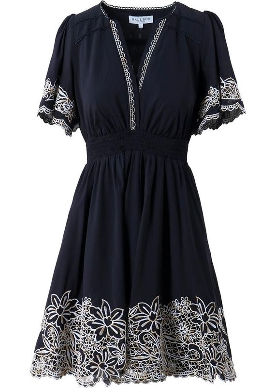 HALE BOB - Alena Kjole Black 54LT630A