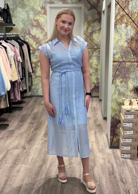 RICCOVERO - Claire Midikjole Light Blue 510