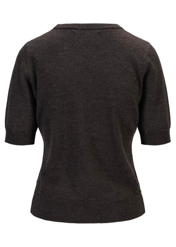 ELLA&IL - Emmy Merino Genser Dark Brown Melange