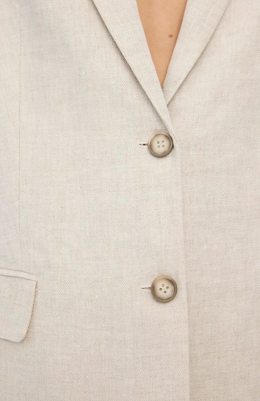 FIVE UNITS - Hannah Blazer 888 Linen Crystal