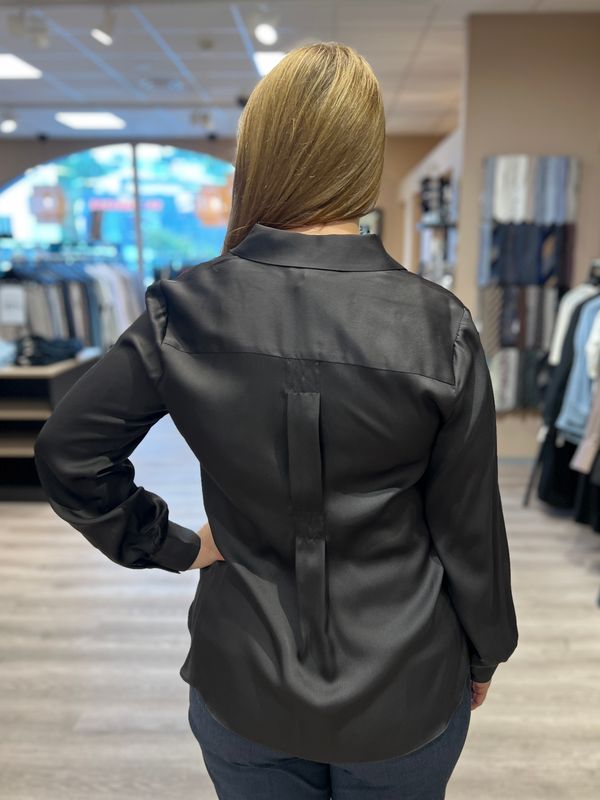 RICCOVERO - Savannah Bluse Dark Brown Grey A620-885